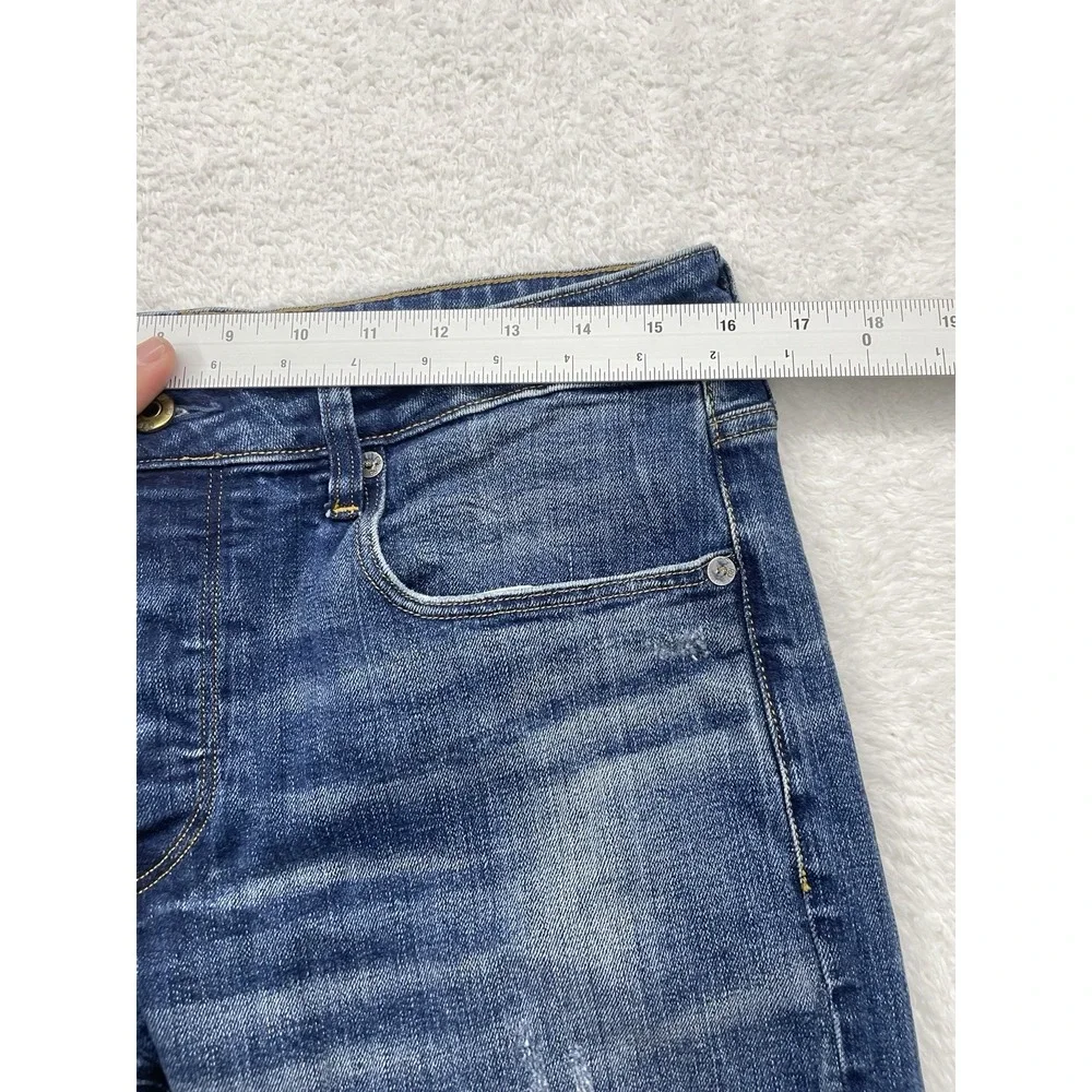 G Star Raw 3301 Slim Men's‎ Jeans 31x32 Blue Button Fly Stretch